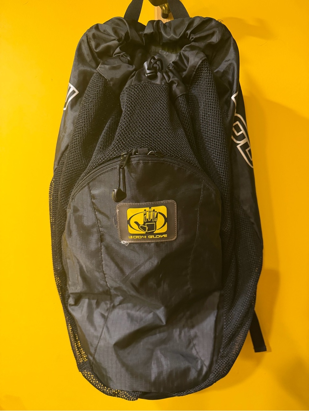 Body Glove Black Mesh Sport Backpack